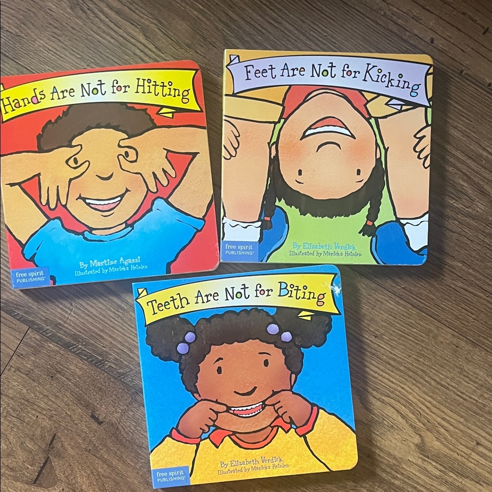 Kids Book Set - Hands, Feet, and Teeth